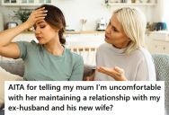Woman’s Parents Rekindled A Friendship With Her Ex-Husband And His New Wife, But Since Her Mom Started Sharing Her Personal Information With Them, She Asked Them To Stop