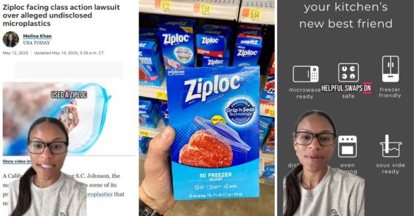 Ziploc facing lawsuit over microplastics