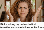 Her Partner Strong-Armed Her Into Hosting His Friend, But She Felt Betrayed When The Visit Quietly Doubled In Length