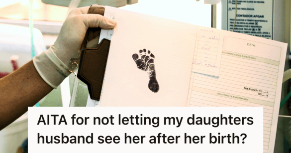 baby footprint on a birth certificate