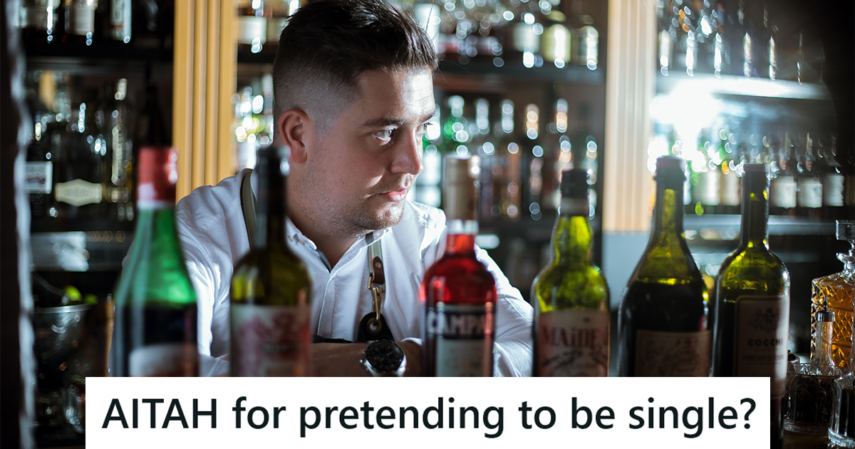 bartender in front of a wall of bottles