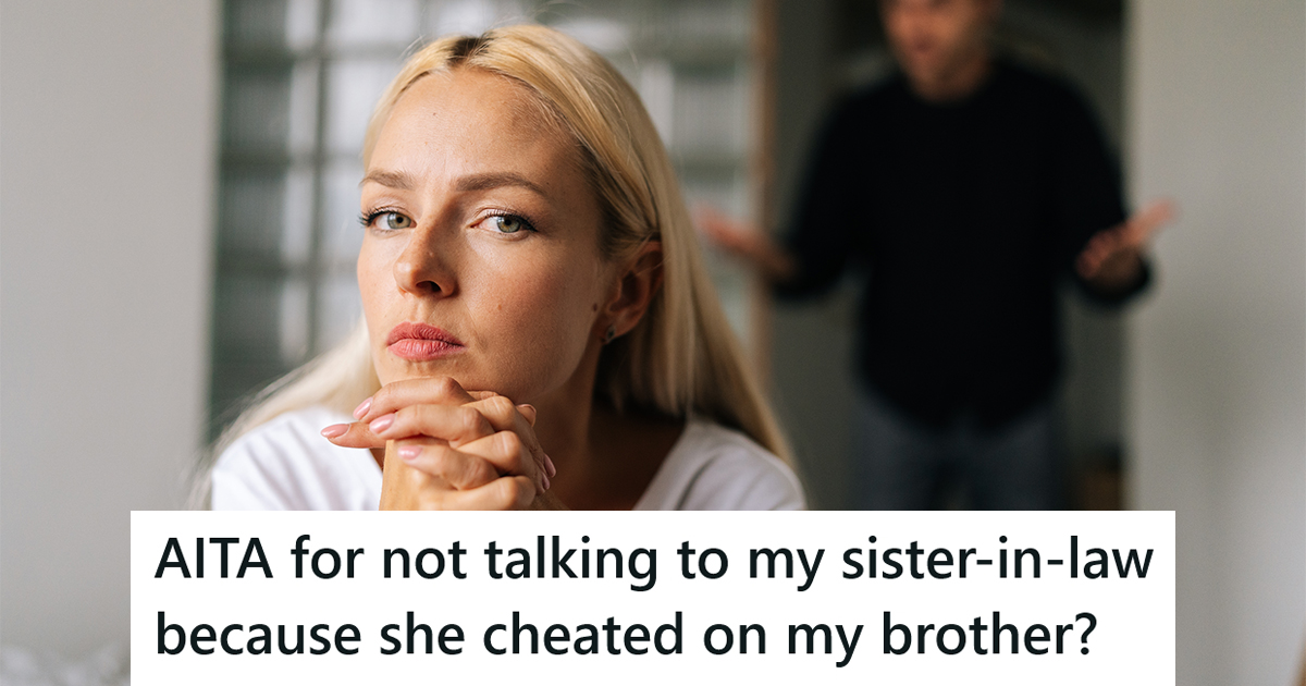 unhappy woman in foreground