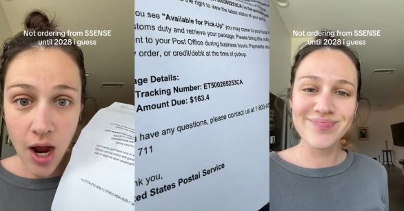 Roni with a SSENSE bill