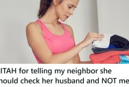 Her Neighbor Showed Up For The First Time In 13 Years, And Told Her To Change Her Clothes