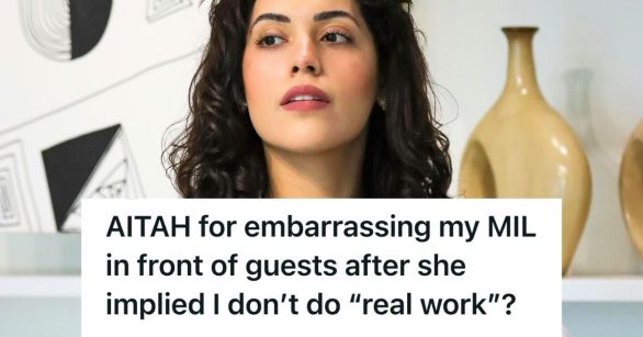 confident woman smirking