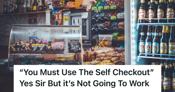 convenience store checkout