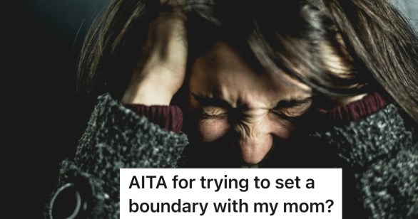 frustrated woman tearing her hair out