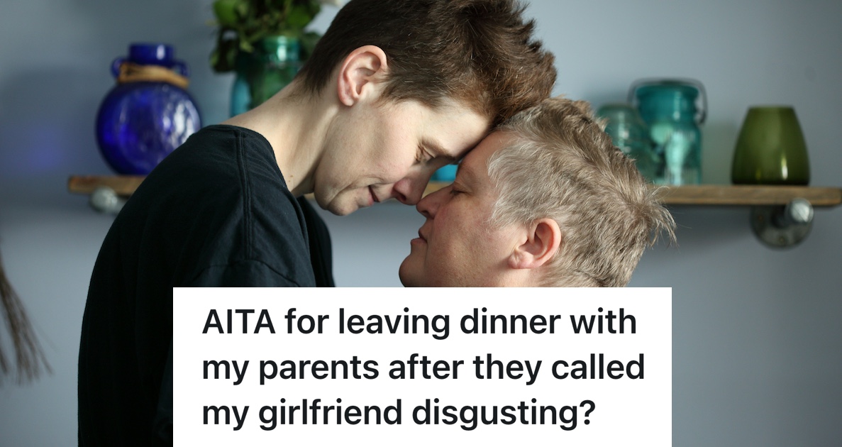 lesbian couple looking nose to nose