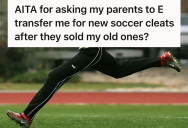 Parents Sold Son’s Cleats Without Telling Him, But When He Asked For Help Replacing Them, They Got Upset