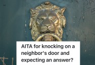 Neighbor Knocked To Get Their Package Back, But The Angry Resident Told Them To Get Lost Because They Didn’t Have Their Package