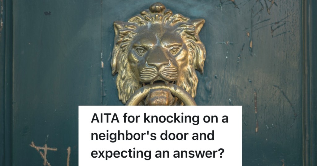 lion-shaped door knocker