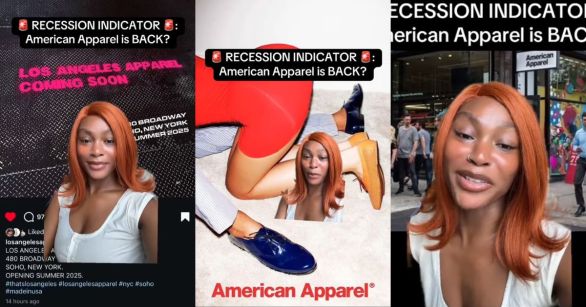 Sarah Torkornoo discussing LA Apparel