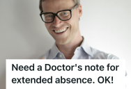 HR Insisted On Documentation For One Employee’s Sick Leave, So He Cleverly Used His PhD To Beat Them At Their Own Game