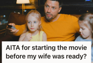 Husband Clicked “Play” On A Movie For Their Kids Too Soon, So His Wife Reacted In Anger Due To Lingering Tension In Their Relationship