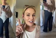 She Had Just Been By To Drop Her Kids Off At School, But Nobody Bothered To Tell Her What She Was Wearing