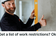 Manager Insisted On Formal Accommodations For An Aging Contractor, So Contractor Used Them To Protect His Health And Step Away From The Job On His Own Terms