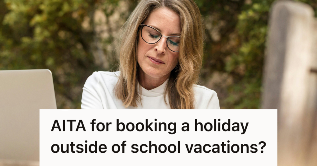 older woman sitting outside with her laptop