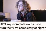 Roommates Disagreed On The Proper Nighttime Volume, And One Loud TV Noise Sparked A Huge Argument