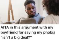 Girlfriend Is Offended By Her Boyfriend’s Insensitivity, But Can’t Stop Being Hard On Him, Too