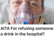 Emergency Room Patient Asks Another Patient To Get Him A Soda, But They Refused Because He Doesn’t Know If It Would Hurt Or Help