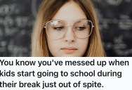 Student Forgoes Extra Seven-Day Break To Continue Standing Up For Their Beliefs, But That Means Returning To School