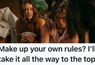 Husband And Wife Disagree About The Rules During A Card Game, So The Husband Contacts The Company To Find Out Who’s Right
