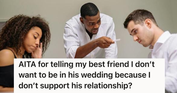 man helping couple talk through issues