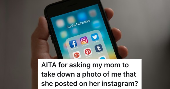 phone showing screen with apps