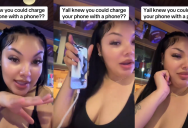 Her Phone Ran Out Of Battery At A Restaurant, Then Her Friend Introduced Her To A Game-Changing Feature