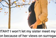 Husband’s Family Disapproves Of Surrogacy, So He Won’t Let His Sister Meet Their Son