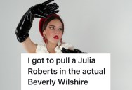 Assistant Got Yelled At For Dressing Down, But She Got To Pull A Julia Roberts Move In The Beverly Wilshire Hotel