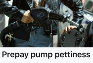 Gas Station Attendant Treated Driver Like An Inconvenience At The Pump, So He Left Her A Pointed Message On His Way Out