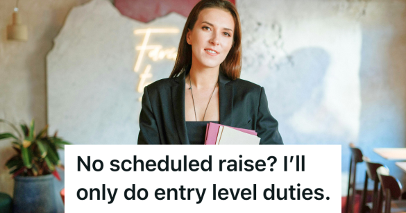 restaurant hostess at work