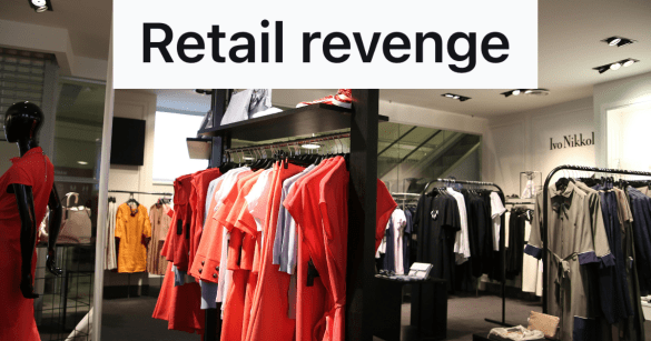 retail store clothing racks