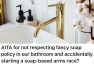 Man Uses His Wife’s Expensive Guest-Only Soap Once, So She Declares A Hygiene War That Escalates To Etsy