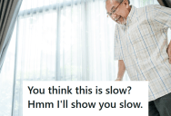 Woman Insulted A Guy For Walking Too Slowly, So This Man With A Bum Knee Walked At A Snail’s Pace To Drive Her Insane
