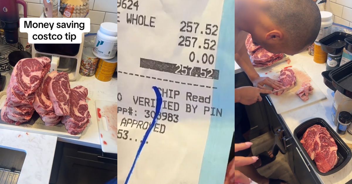 A ton of steak from Costco