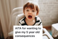 Five-Year-Old Threw A Tantrum And Talked Trash To His Parents, But Mom And Dad Disagreed About How To React