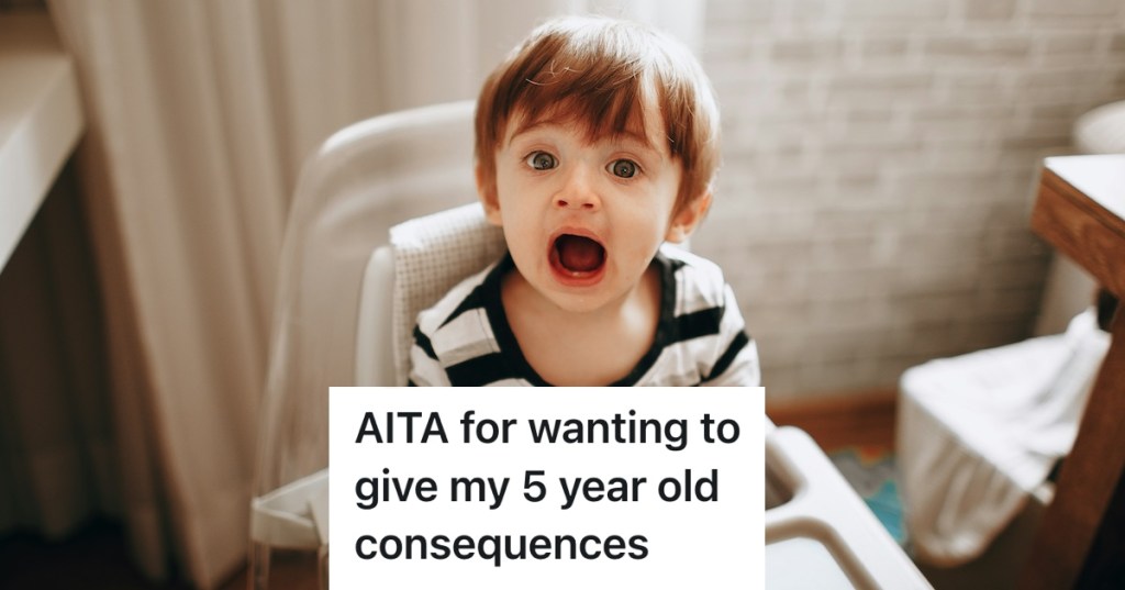 little kid yelling at parents