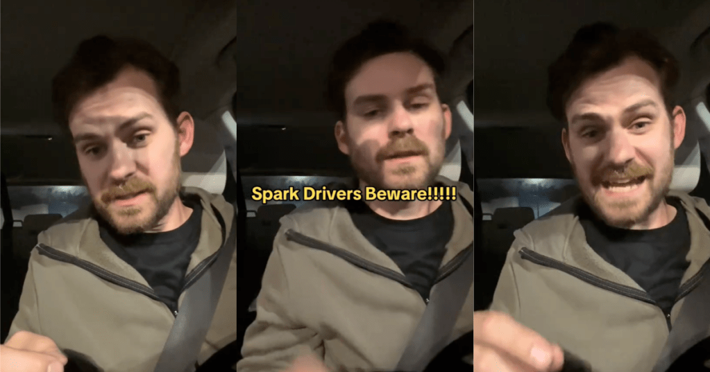 man talking about being a spark driver