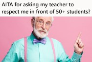 Student Was Just Trying To Make Her Way Through A Civics Class, But When She Asked Her Teacher To Respect Her She May Have A Civil Suit On Her Hands Instead