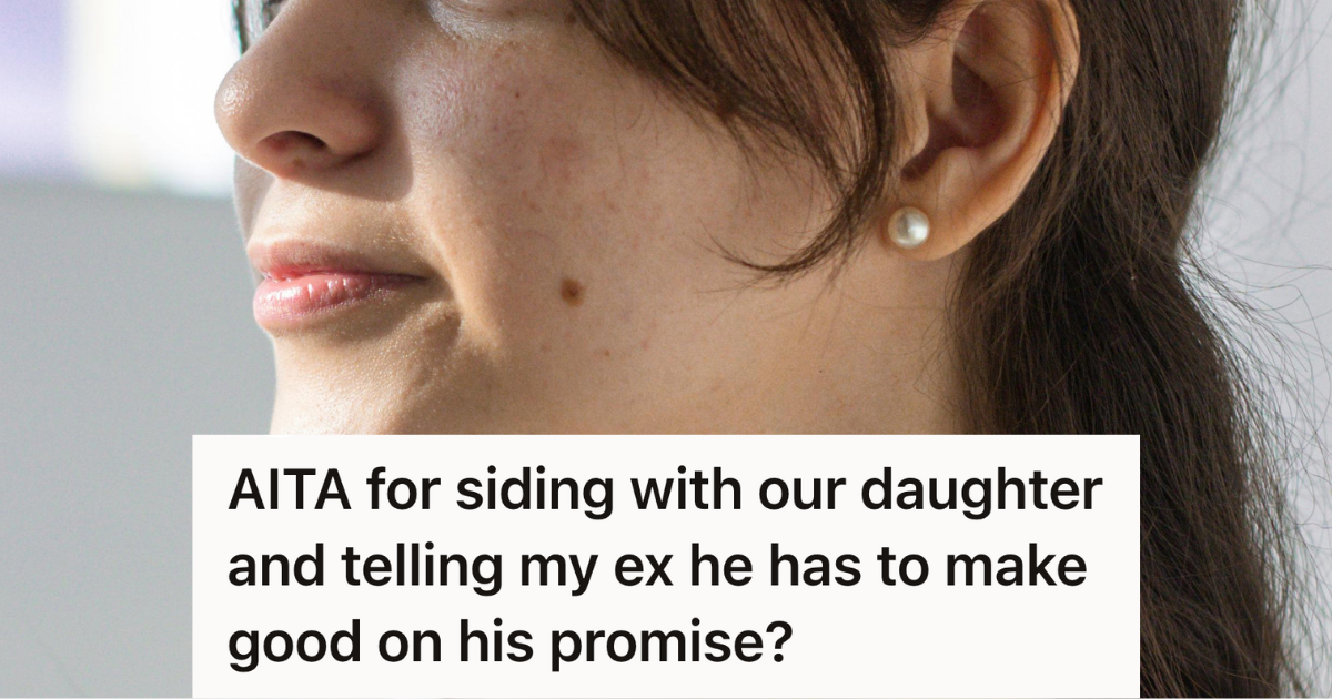 teenager wearing earrings close up