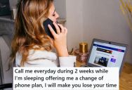 University Student Hung Up On And Ignored Sales Calls For Weeks, But Finally Talked To A Telemarketer And Wasted Lots Of Their Time