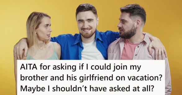 third wheel guy in the middle of hetero couple