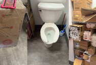 Pizza Hut Customer Took Her Kid To The Bathroom At The Restaurant, But Then She Found Food Supplies Stored There. – ‘This is actually disgusting.’