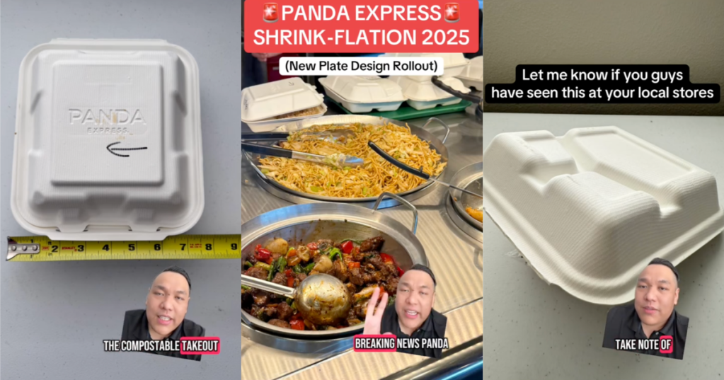 man talking about panda express