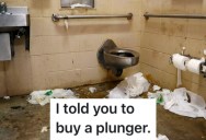 Bosses Refused To Buy Toilet Plungers, So An Employee Made Sure They Had To Deal With A Big Mess
