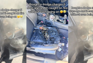 ‘It caught on fire without even being on.’ – A Driver Had Some Major Problems With Her Car Five Days After She Bought It