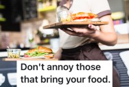 Customer Acted Like A Jerk, So This Casino Waitress Messed With His Food Before Serving It To Him
