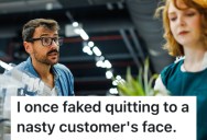 Unruly Customer Yelled At This Grocery Store Worker On Their Last Day, So They Made A Scene and Pretended To Quit